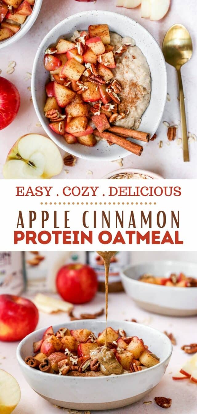 how to make apple cinnamon oatmeal