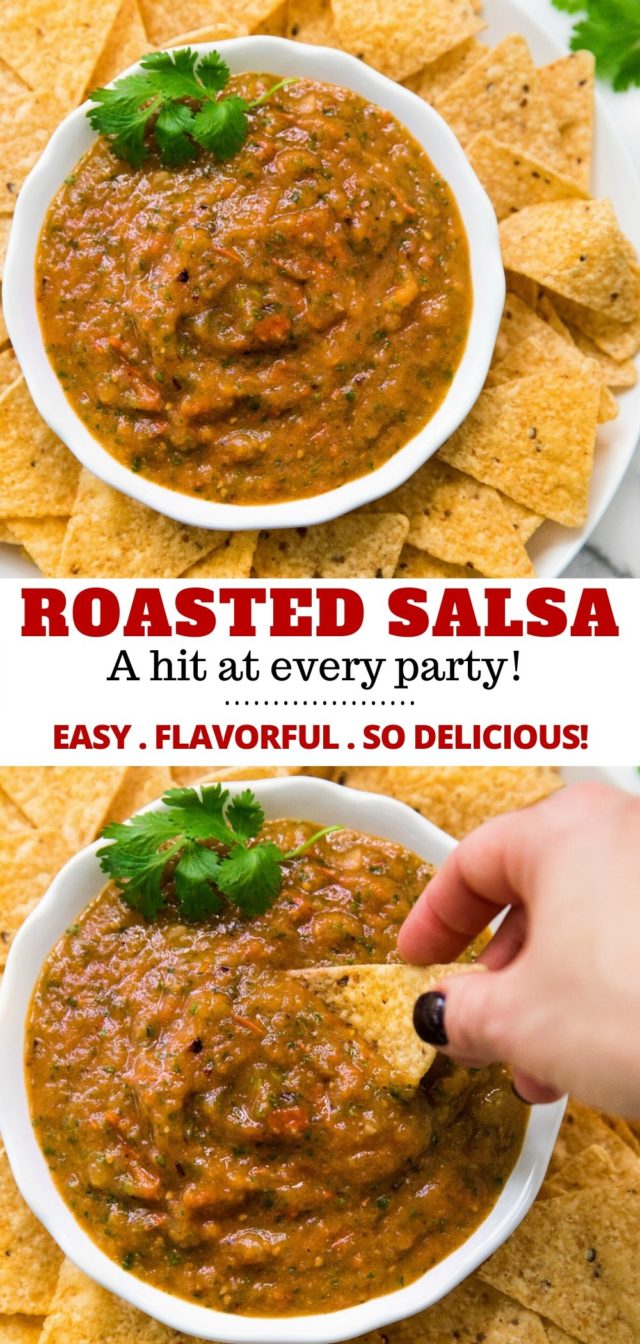 how to make roasted salsa