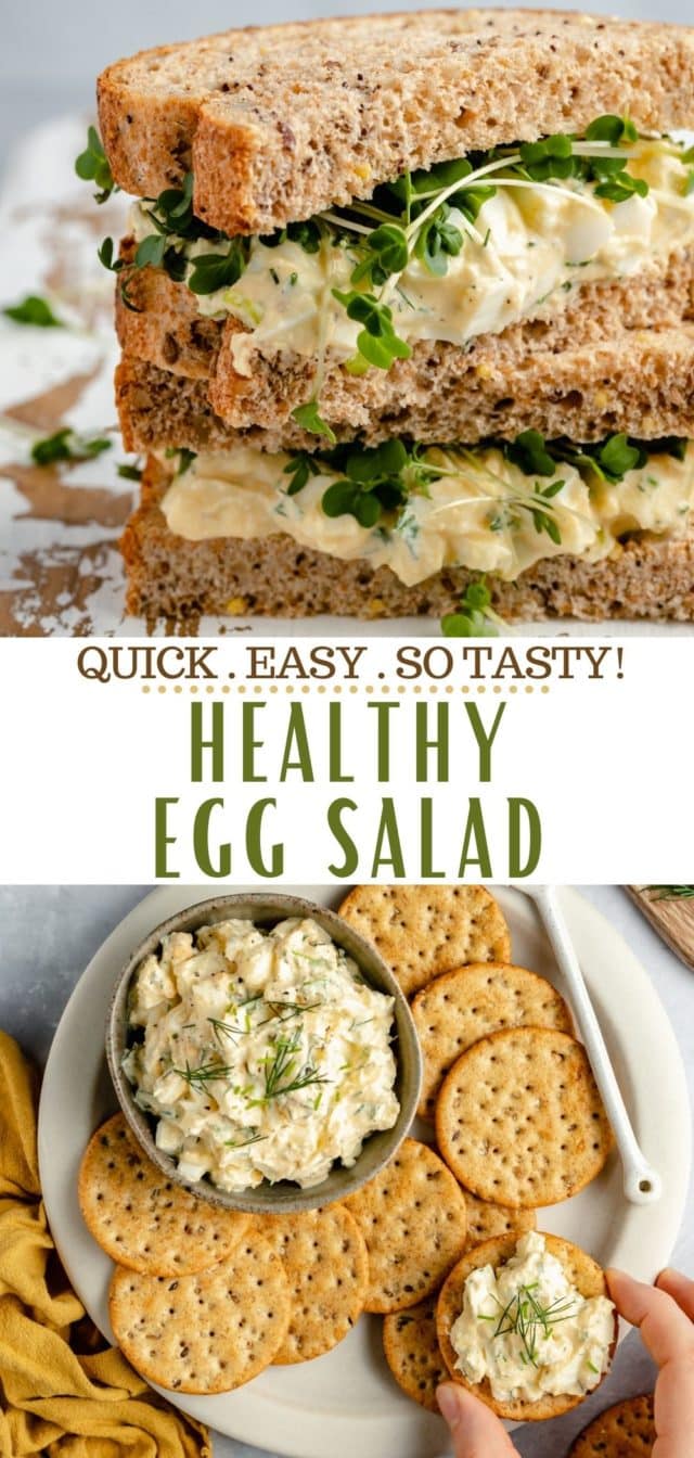 Healthy Egg Salad - Kim's Cravings