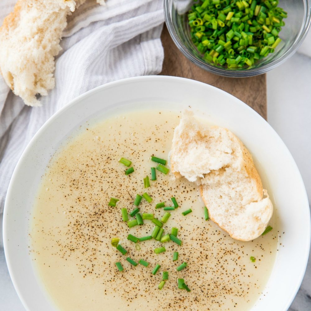 Potato Leek Soup - Kim's Cravings