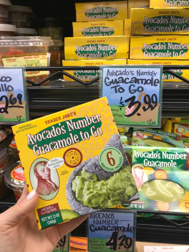 Avocados Number Guacamole to Go from Trader Joe's