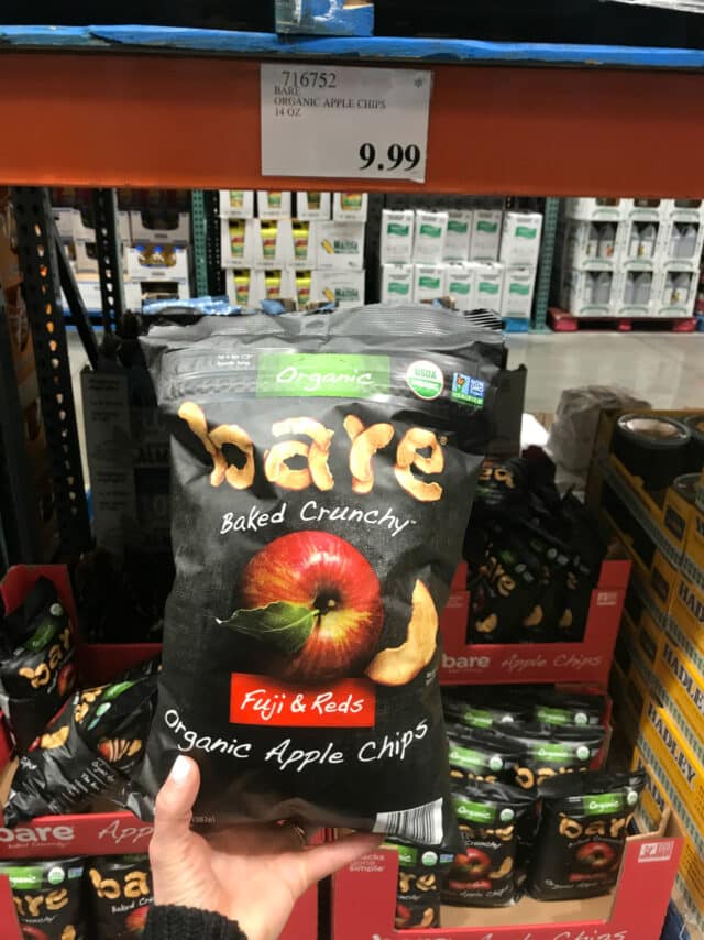 bare apple chips at Costco