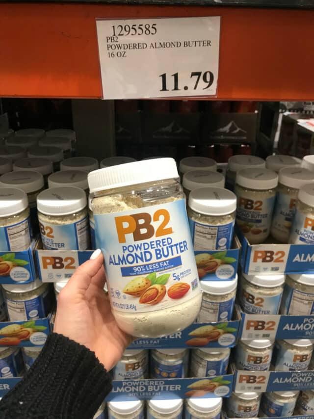 PB2 powder almond butter from Costco