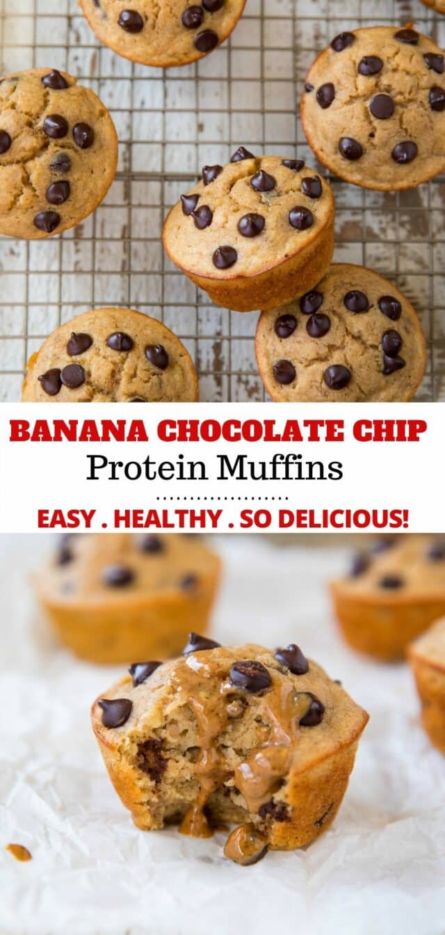 how to make banana protein muffins