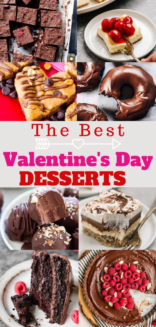 all of the best Valentine's Day Desserts 