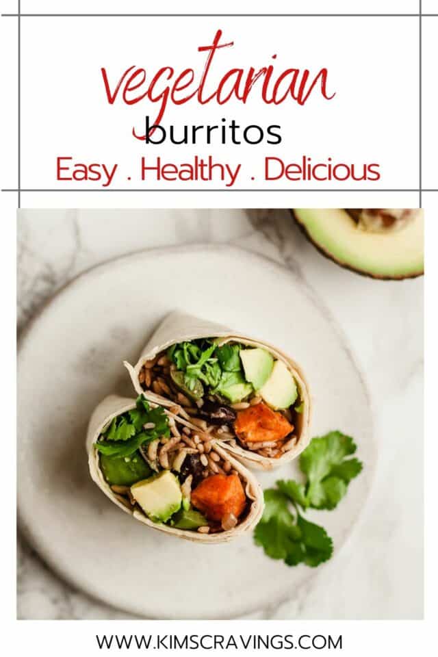 instructions for making a healthy burrito