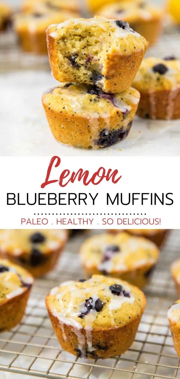 how to make healthy lemon blueberry muffins