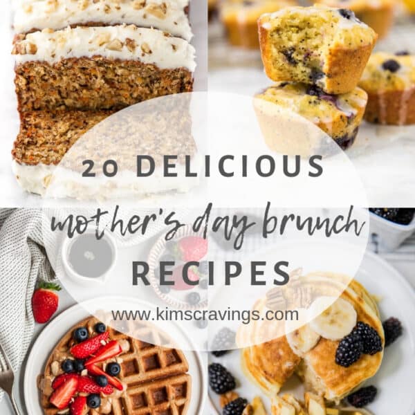 Mother's Day Brunch pinterest collage
