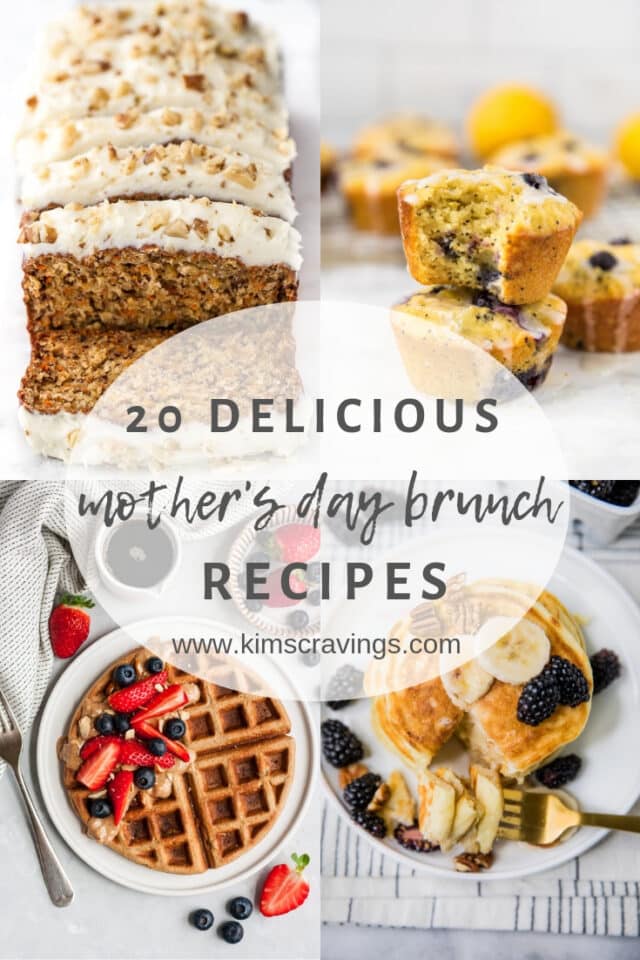 Mother's Day Brunch pinterest collage