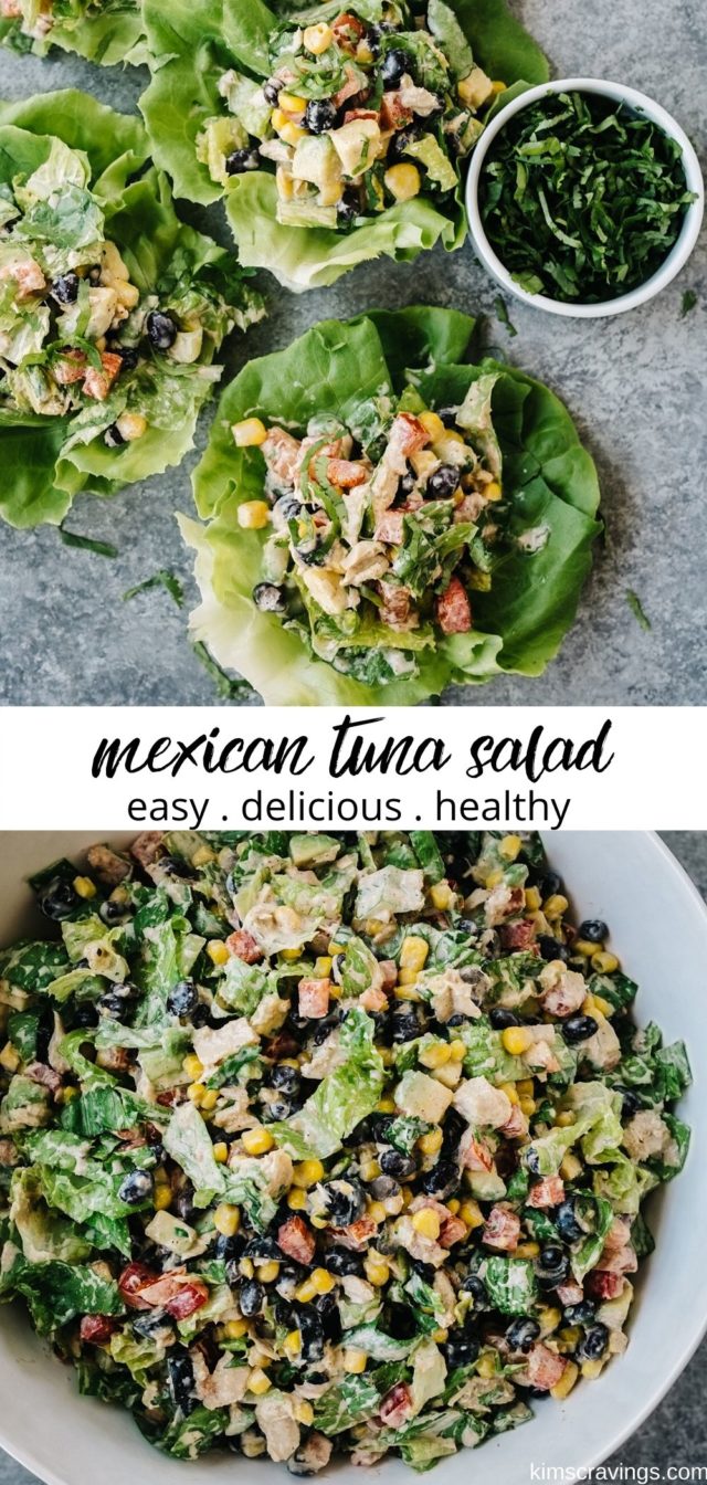 how to make a mexican tuna salad