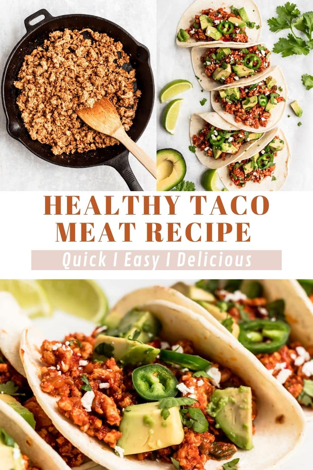 Healthy Taco Meat Recipe Kim's Cravings