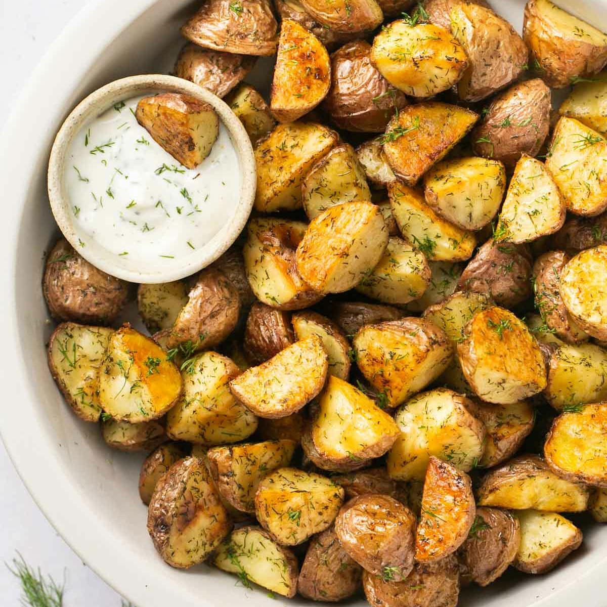 Roasted Red Potatoes - Kim's Cravings
