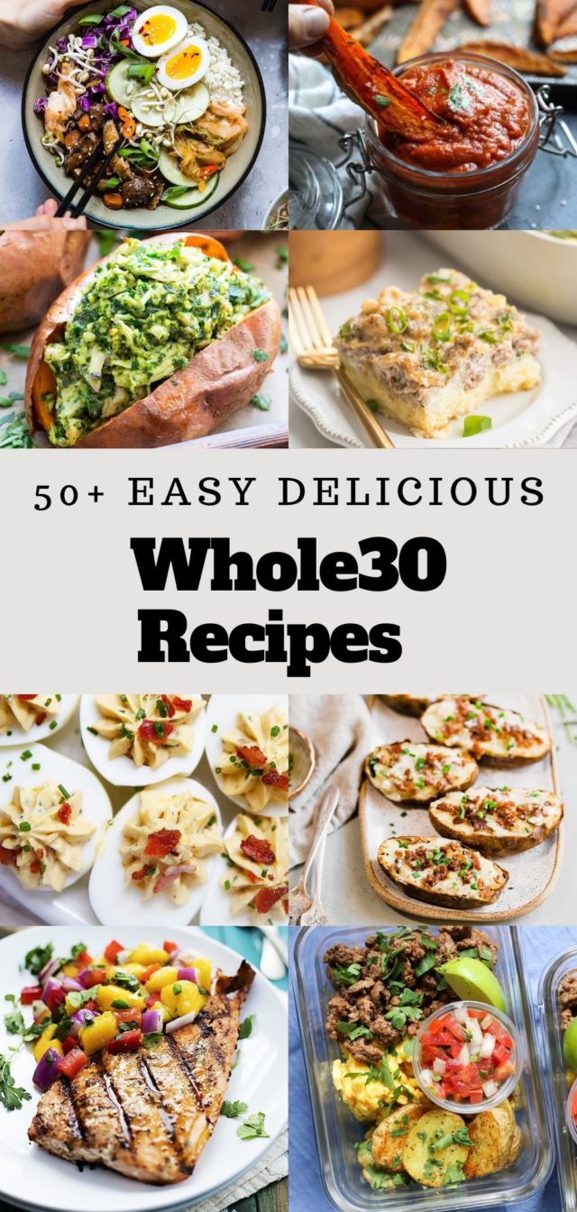 collection of over 50 whole30 recipe ideas