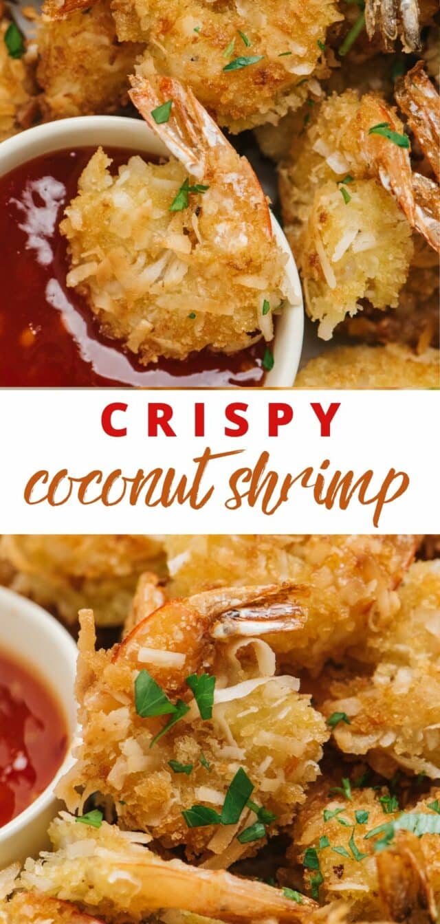 making shrimp coated with Panko breadcrumbs and coconut