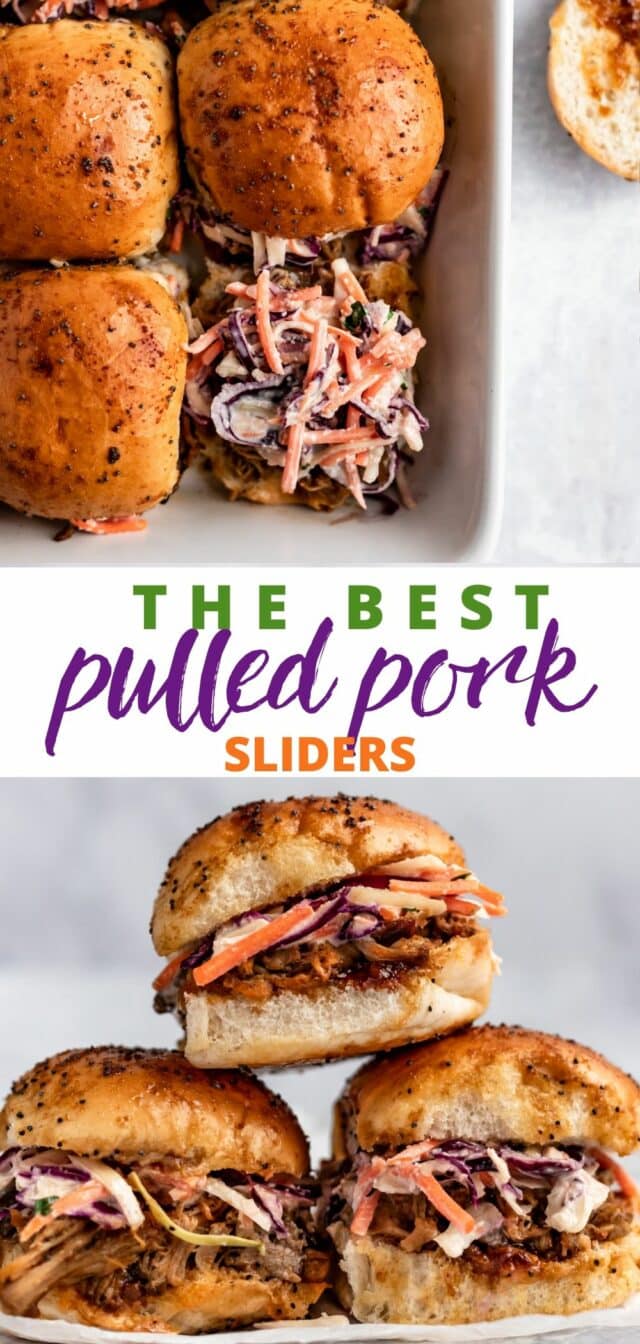 the best pulled pork sliders made in the oven