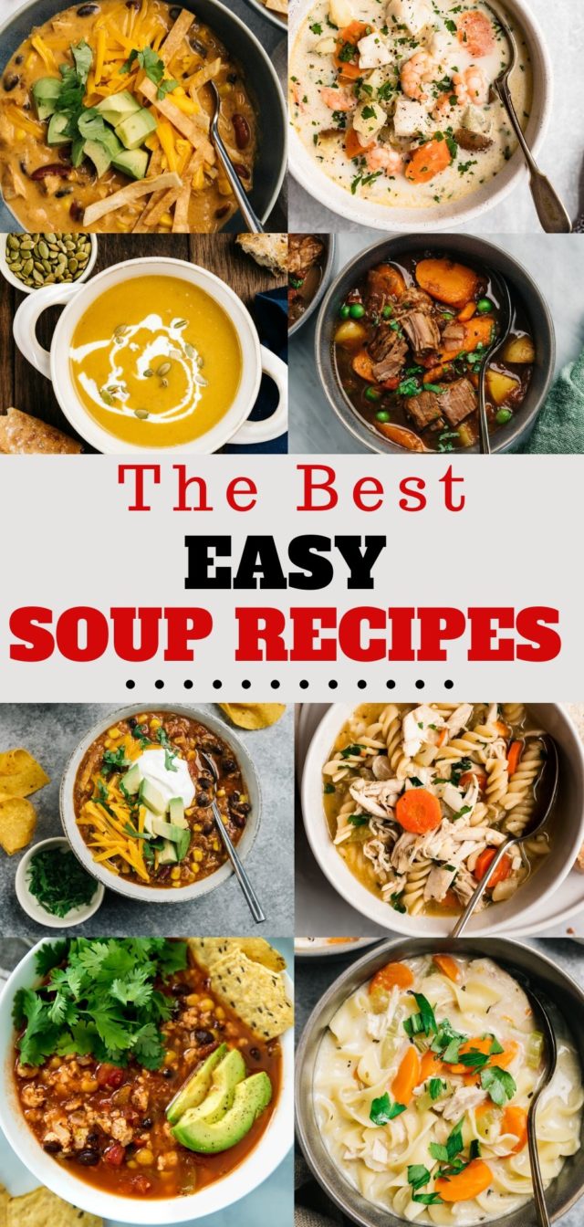 the best easy soup recipes to make before winter ends