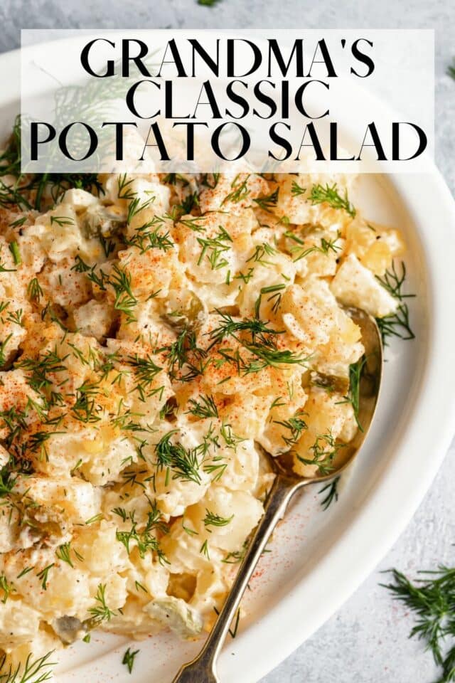The Best Potato Salad From Grandma's Kitchen