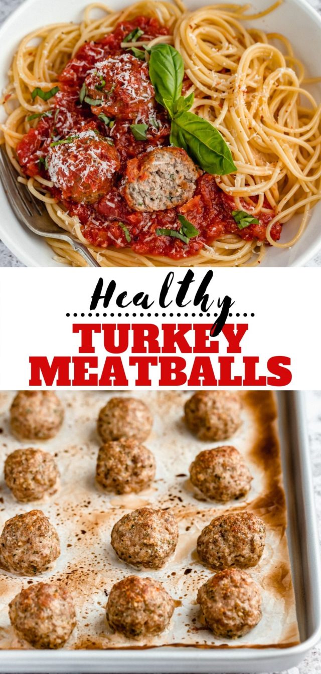 how to make healthy turkey meatballs
