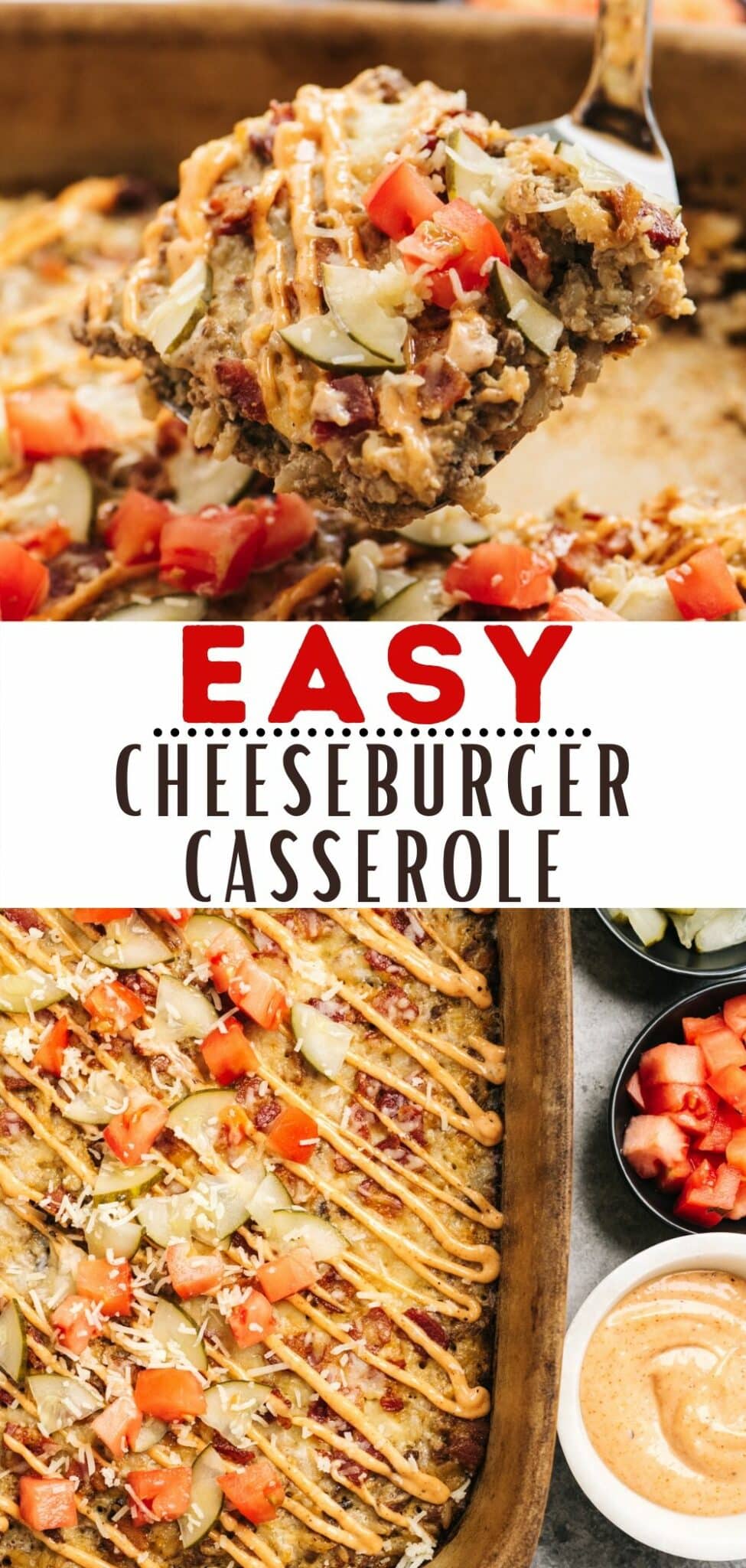 Cheeseburger Casserole - Kim's Cravings