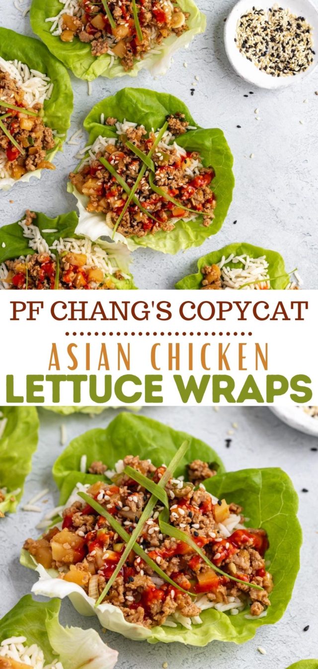how to make Asian Chicken Lettuce Wraps