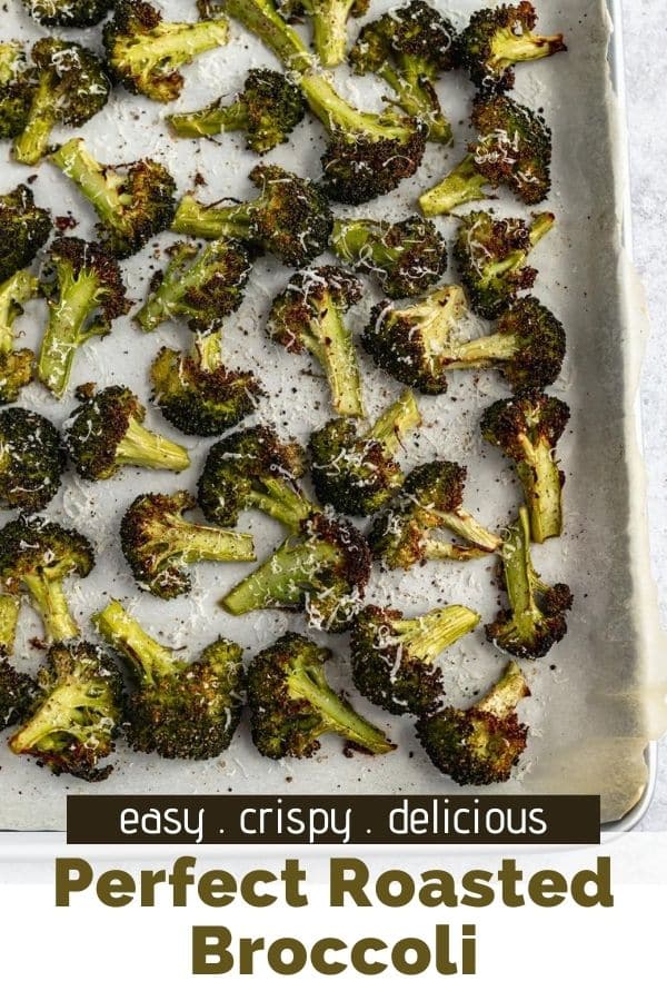 how to roast broccoli so that it's crispy