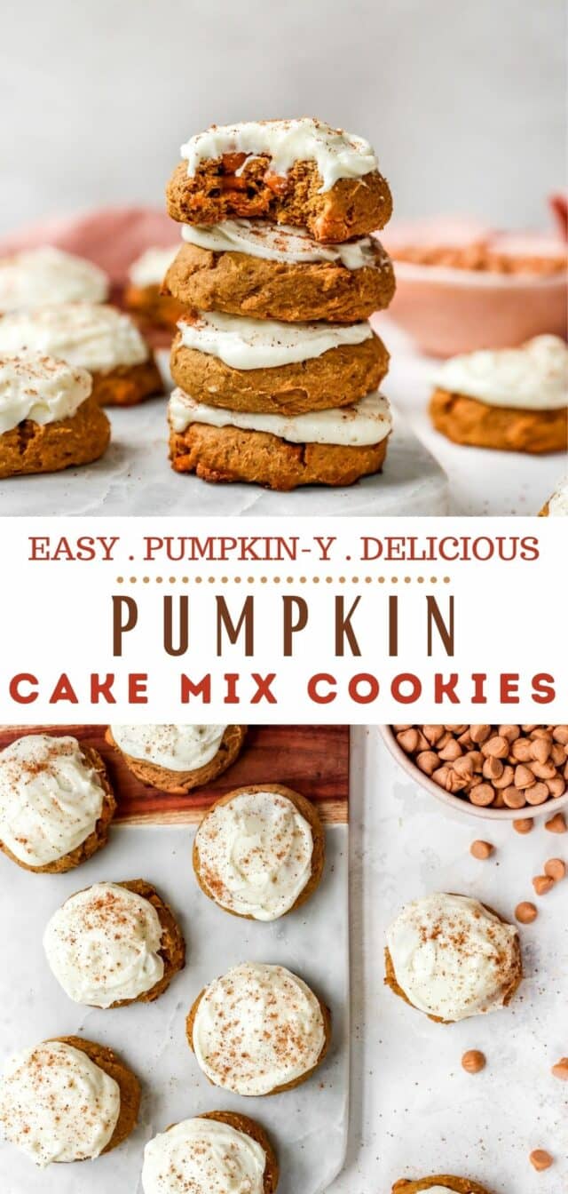 how to make pumpkin Cake Mix Cookies