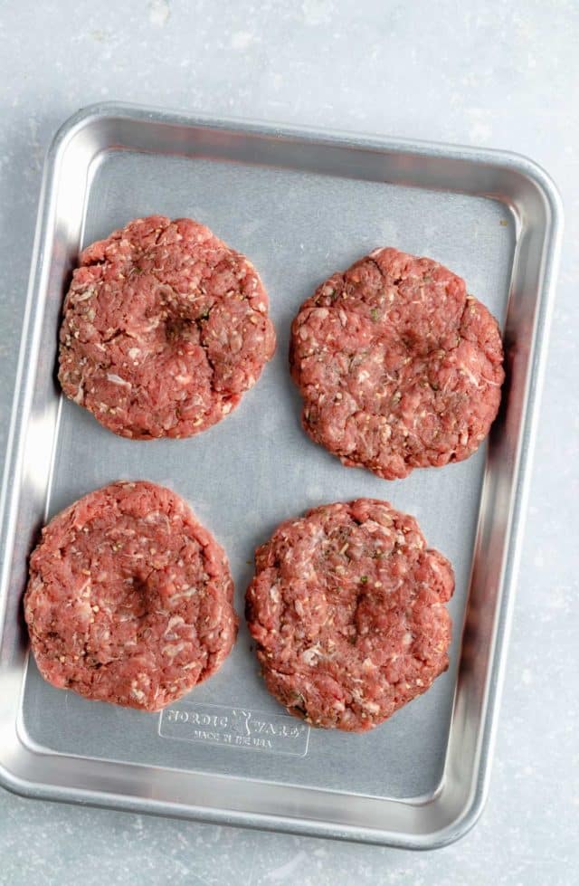 how to make hamburger patties