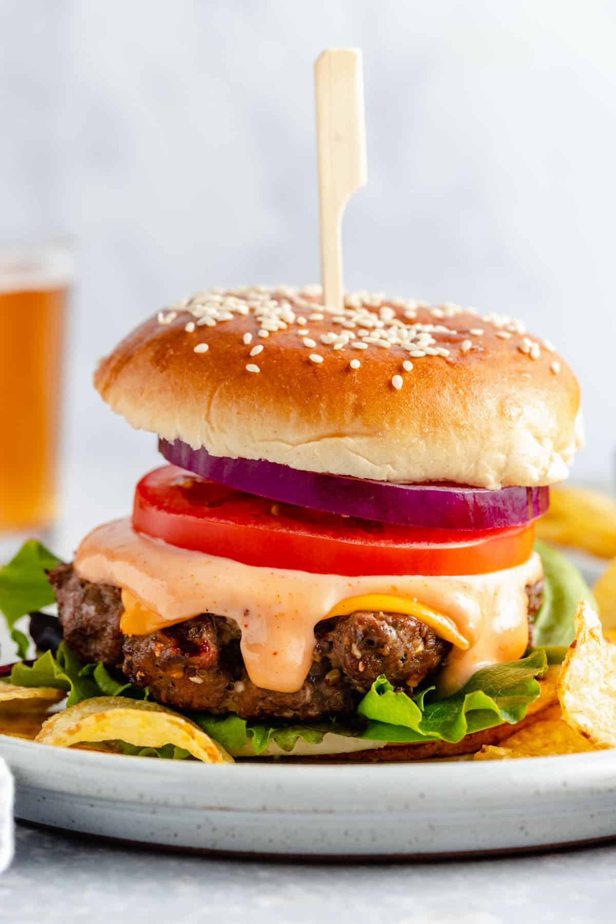 Bacon Burger - Healthy Recipes Blog