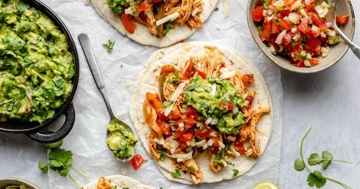 Crockpot Chicken Fajitas - Kim's Cravings