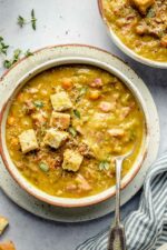 Classic Split Pea Soup - Kim's Cravings
