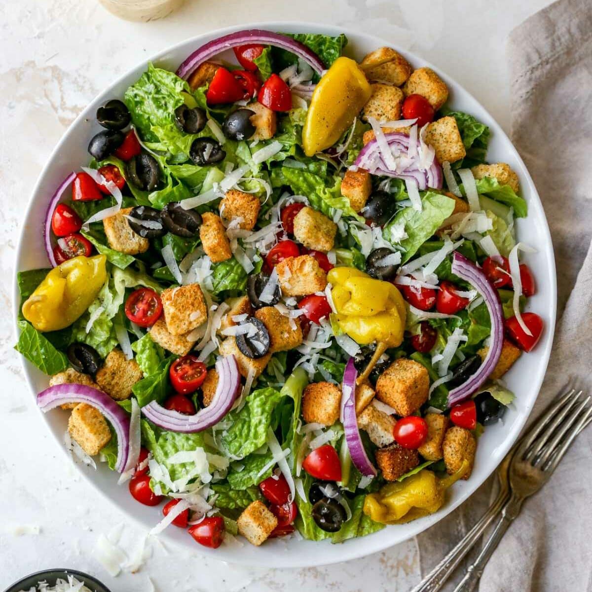 Favorite Italian Salad - Kim's Cravings