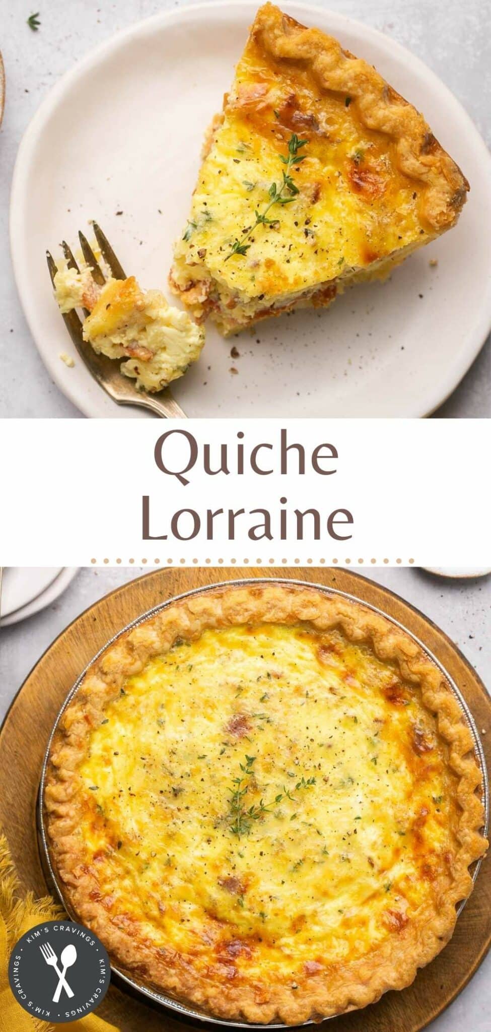 Quiche Lorraine - Kim's Cravings