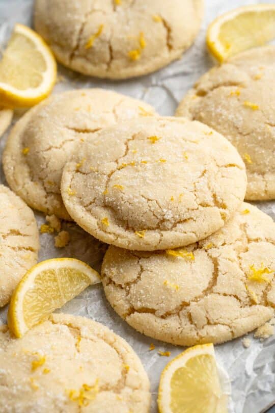 Soft Lemon Cookies - Kim's Cravings