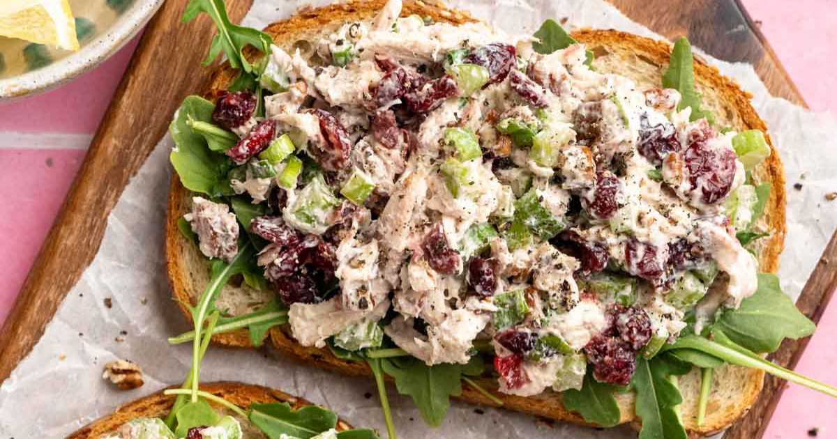 Cranberry Chicken Salad - Kim's Cravings